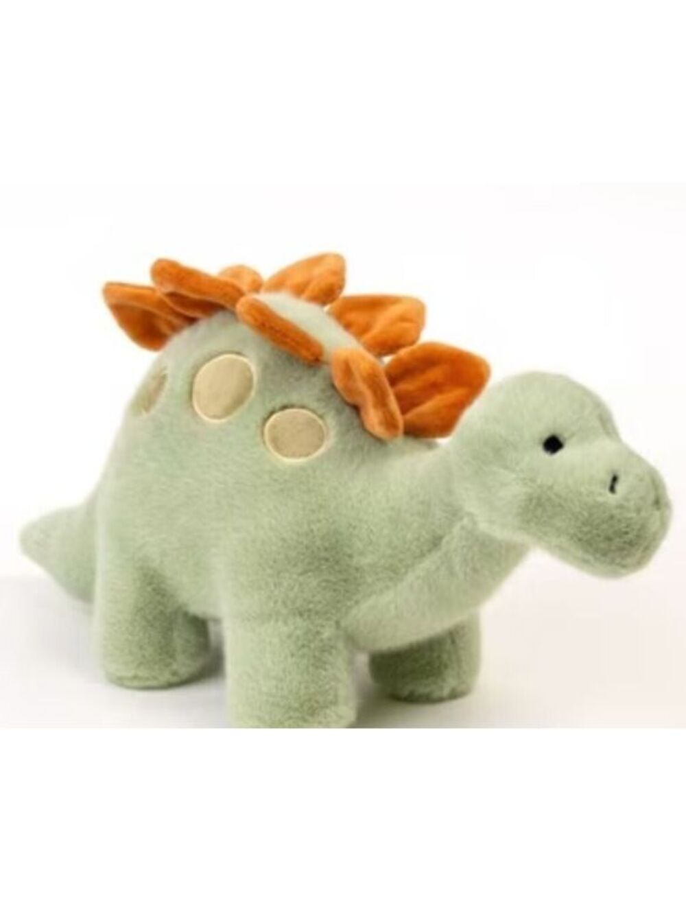 Weighted Stegosaurus Dinosaur Plush Sage Green Sensory Stuffed Animal